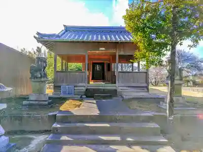 白山社の本殿・本堂