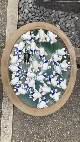 飛行神社の手水舎