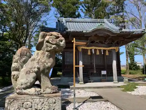 御前神社の狛犬