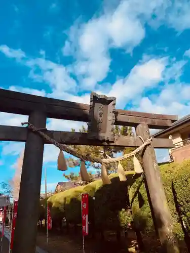 幸宮神社の鳥居