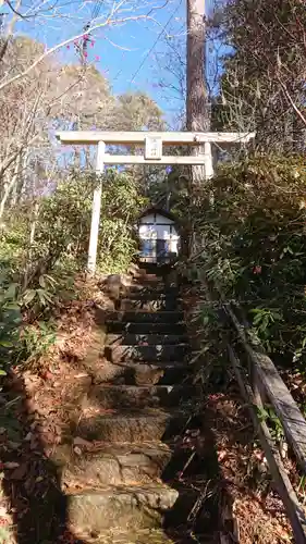 白根神社の鳥居