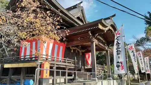 箆取神社の本殿