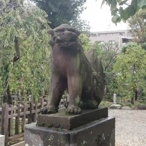 布多天神社の狛犬