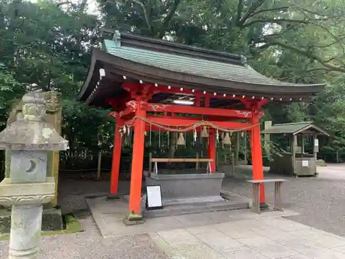 春日神社の手水