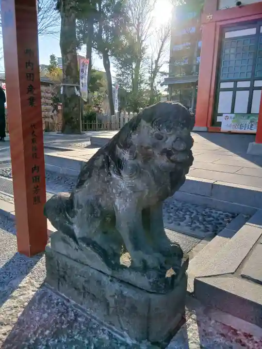 川越八幡宮の{uncategorized: "未分類", other: "その他", undefined: "問題あり", building: "その他建物", grave: "お墓", sacred_gate: "鳥居", guardian: "狛犬", statue: "像", buddha: "仏像", history: "歴史", nature: "自然", garden: "庭園", animal: "動物", pagoda: "塔", temizu: "手水舎", mountain_gate: "山門・神門", sanctuary: "本殿・本堂", subordinate: "末社・摂社", art: "芸術", scenery: "景色", jizo: "地蔵", ema: "絵馬", goshuin: "御朱印", omikuji: "おみくじ", items: "授与品その他", amulet: "お守り", goshuincho: "御朱印帳", eats: "食事", festival: "お祭り", votive_dance: "神楽", shichigosan: "七五三参", wedding: "結婚式", experience: "体験その他", initially: "初詣", around: "周辺", anti_infection: "感染症対策"}
