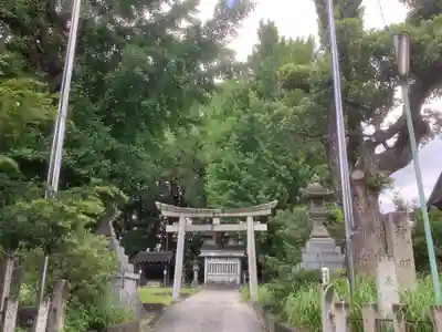 神明社（中切町）の鳥居
