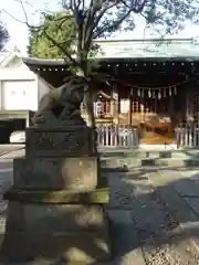 本郷氷川神社の狛犬