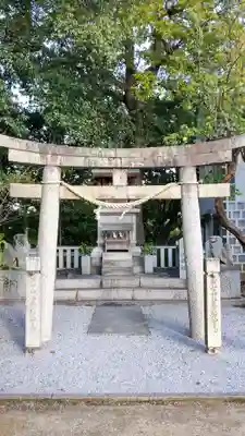 倉敷護国神社の鳥居