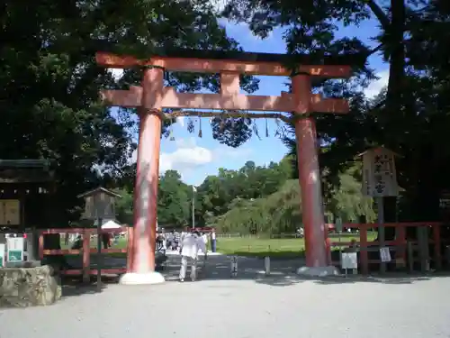 賀茂別雷神社（上賀茂神社）の鳥居