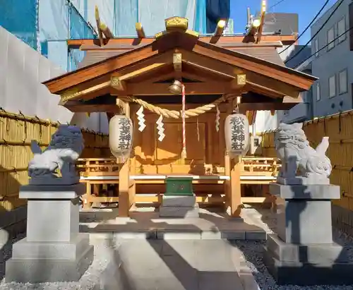 北青山秋葉神社(稲荷神社)の本殿・本堂