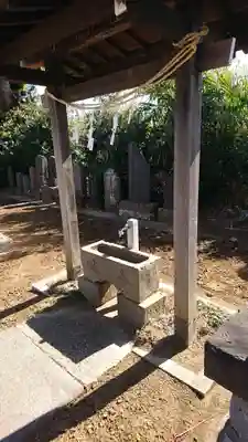 東雷神社の手水舎