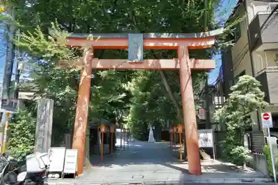 赤城神社の鳥居