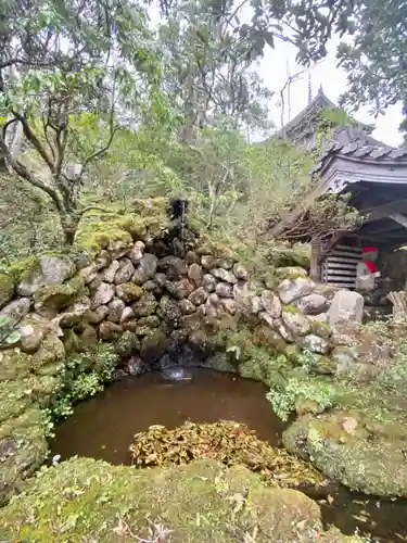 如意寺の庭園