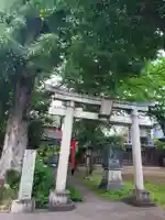 羽根木神社の鳥居