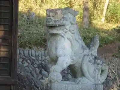 白鬚神社の狛犬