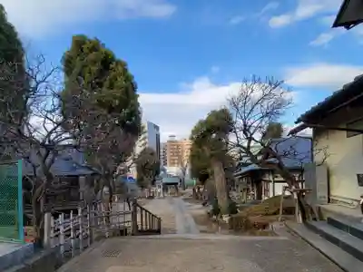 西向天神社の周辺