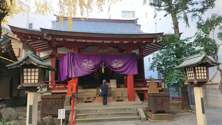 日本橋日枝神社の本殿・本堂
