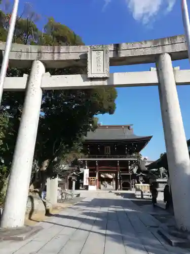 宮地嶽神社の鳥居