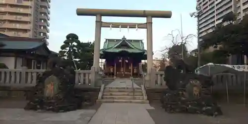 胡録神社の鳥居