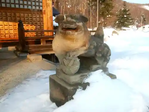 相馬妙見宮　大上川神社の狛犬