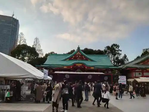 日枝神社の本殿・本堂