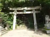 建水分神社の鳥居