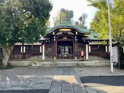 白金氷川神社の本殿・本堂