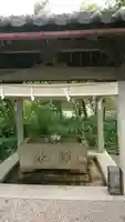 小田井縣神社の手水舎