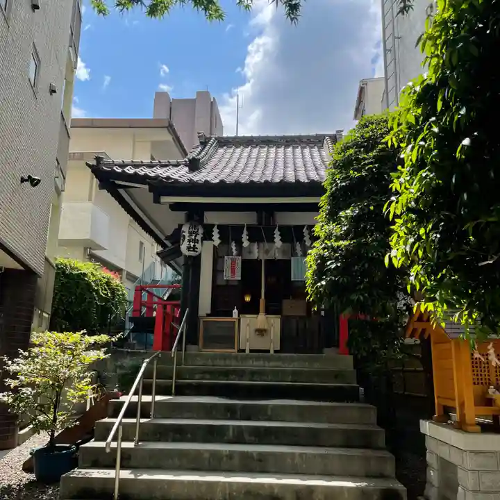 飯倉熊野神社の本殿・本堂