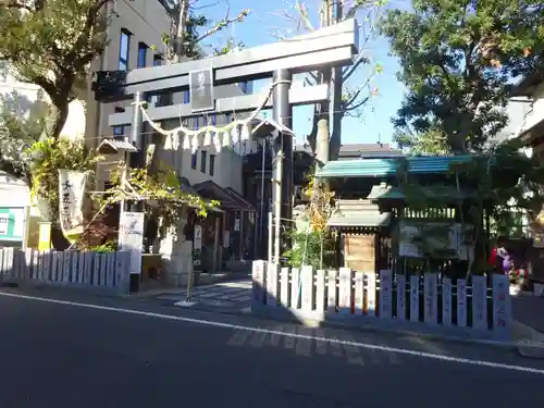 菊名神社の鳥居