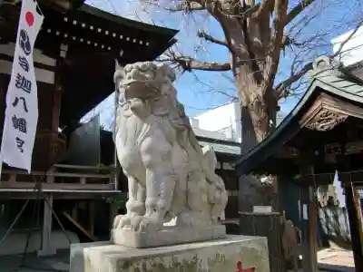 宇迦八幡宮の狛犬
