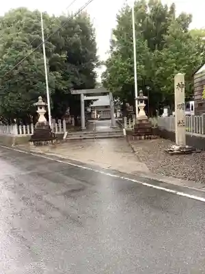 八田神明社の鳥居