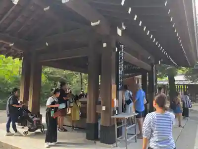 明治神宮の手水舎