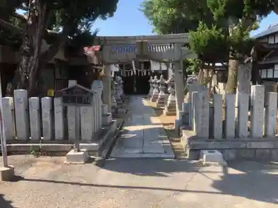 波多神社の鳥居