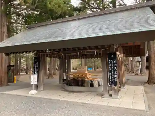 北海道神宮の手水舎