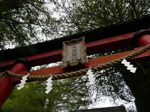 淺間神社（忍野八海）の鳥居