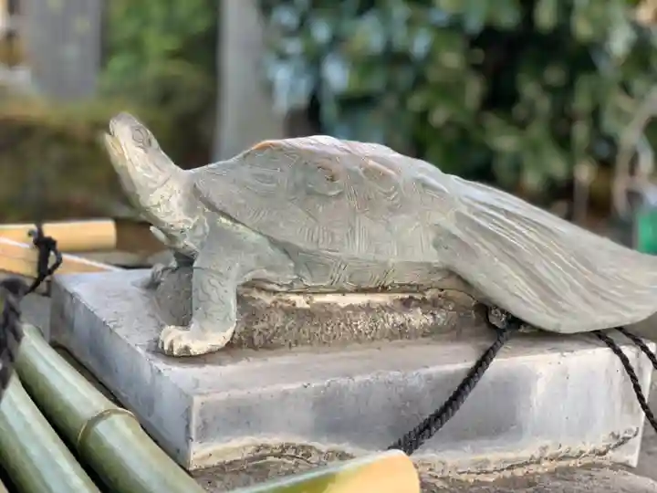 亀戸天神社の狛犬