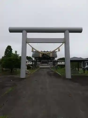 鵡川神社の鳥居