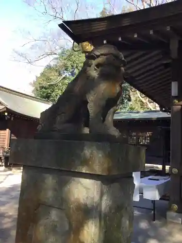 常陸國總社宮の狛犬