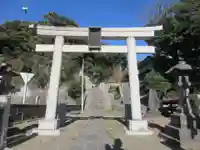 龍口明神社(元宮)の鳥居