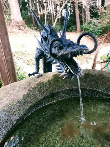 熊野神社の手水