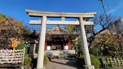 亀戸天神社の鳥居