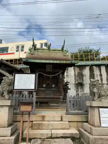 村上帝社の本殿・本堂