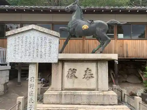 手力雄神社の狛犬