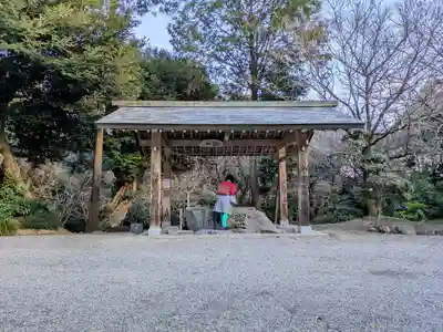 加佐登神社の手水舎