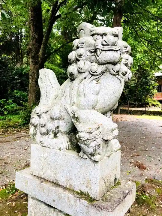 一宮神社の狛犬