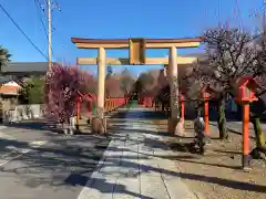 朝日森天満宮の鳥居