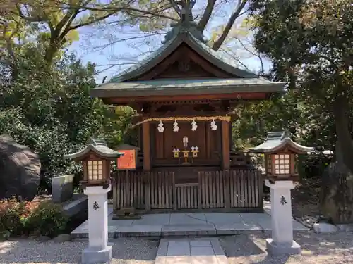 伊豫豆比古命神社の末社