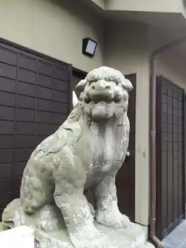 銚港神社の狛犬