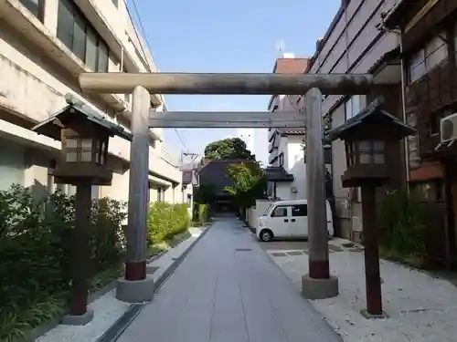 古町神明宮の鳥居